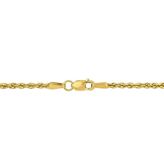 Original Amour 19mm Ultra Light Rope Chain Necklace in 14k Yellow Gold 18 in JMS always Necklaces Original Amour 19mm Ultra Light Rope Chain Necklace in 14k Yellow Gold 18 in JMS always Necklaces
