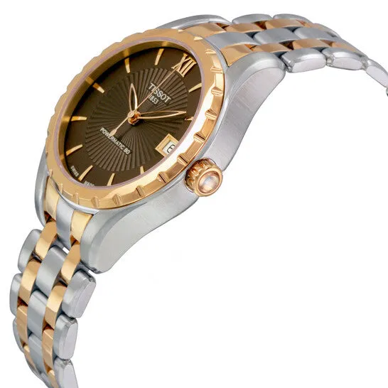Original Tissot Lady 80 Automatic Brown Dial Watch T0722072229800 JMS always Watches Original Tissot Lady 80 Automatic Brown Dial Watch T0722072229800 JMS always Watches