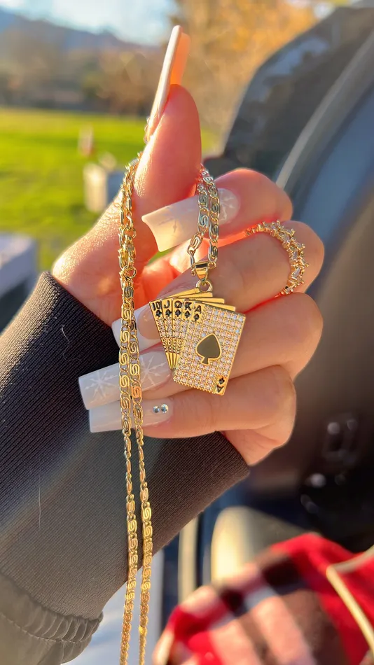 MP Jewelry Necklaces Royal Flush Necklace