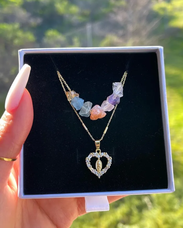 Necklaces Manifestation Mary Necklace Set MP Jewelry