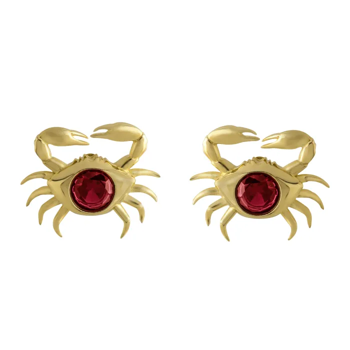 vendorunknown Earrings Coco Crab Post Earrings