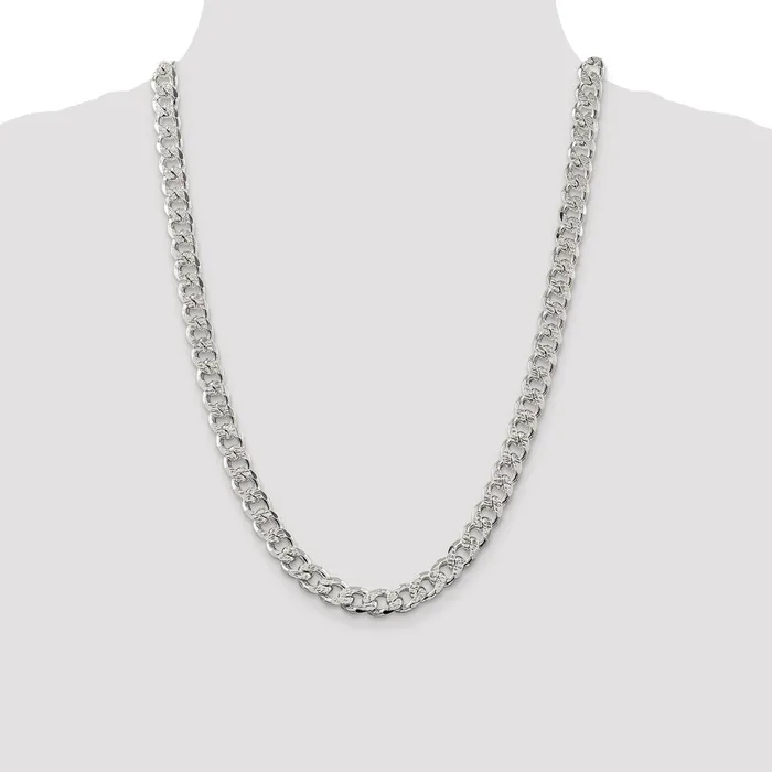 Sterling Silver 915mm Pav Curb ChainWBCQCF25024 WB Choice Jewelry Rings Sterling Silver 915mm Pav Curb ChainWBCQCF25024 WB Choice Jewelry Rings