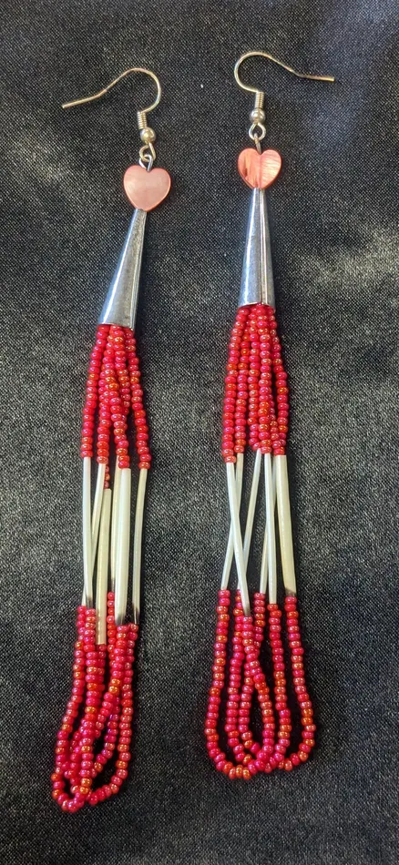 Earrings Ren McCully Quill Dangle Earrings Earrings Ren McCully Quill Dangle Earrings