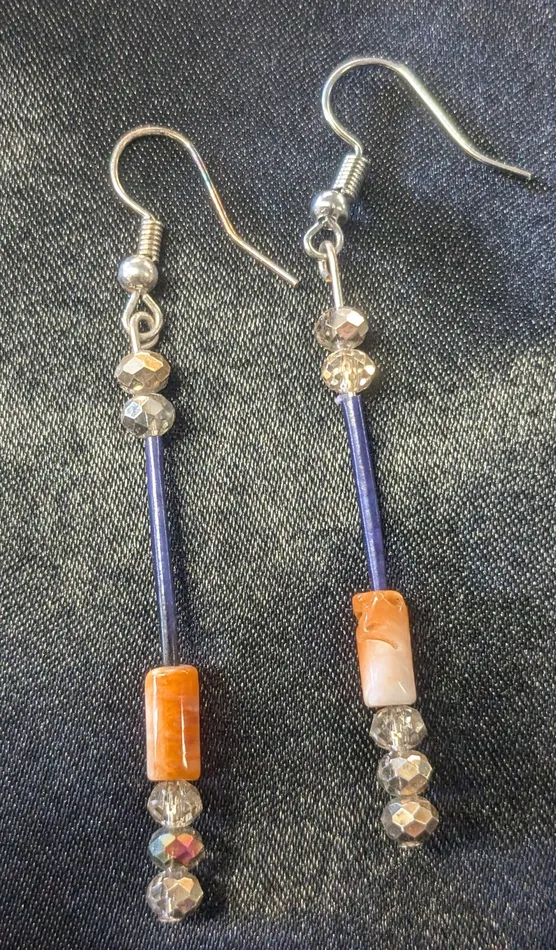 Earrings Ren McCully Quill Dangle Earrings Earrings Ren McCully Quill Dangle Earrings