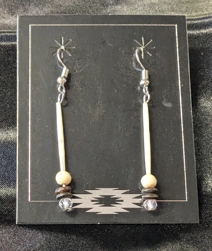 Earrings Ren McCully Quill Dangle Earrings Earrings Ren McCully Quill Dangle Earrings