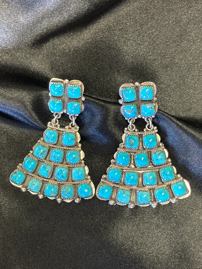 Sleeping Beauty Turquoise Sterling Earrings Chris Crosbys Purple Coyote Earrings Sleeping Beauty Turquoise Sterling Earrings Chris Crosbys Purple Coyote Earrings