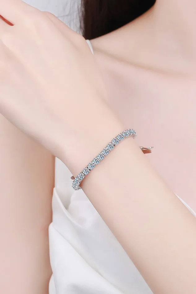 Trendsi Bracelets 49 Carat Moissanite Bracelet
