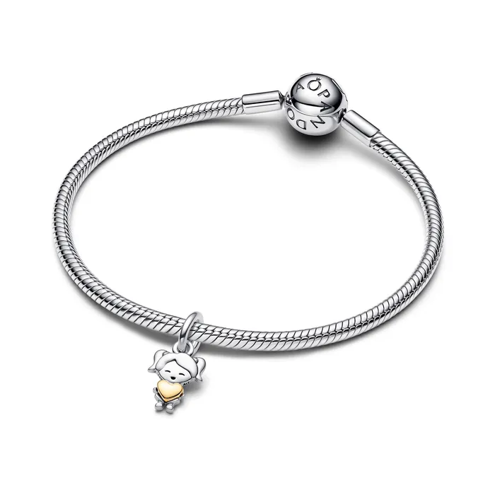 Charm Necklaces Pandora Pandora Happy Girl Dangle Charm