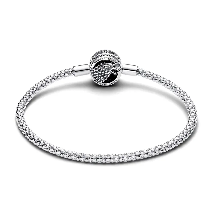 Game of Thrones House Sigil Clasp Pandora Moments Studded Chain Bracelet Final Sale Pandora Bracelets