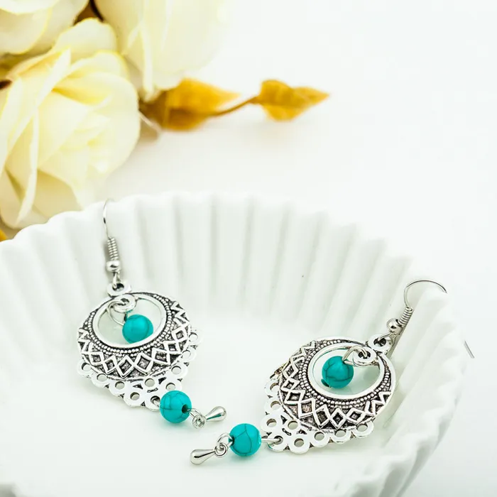 sparklingselections Earrings Stylish Drop Earrings With Ethnic Bohemia For Women sparklingselections Earrings Stylish Drop Earrings With Ethnic Bohemia For Women