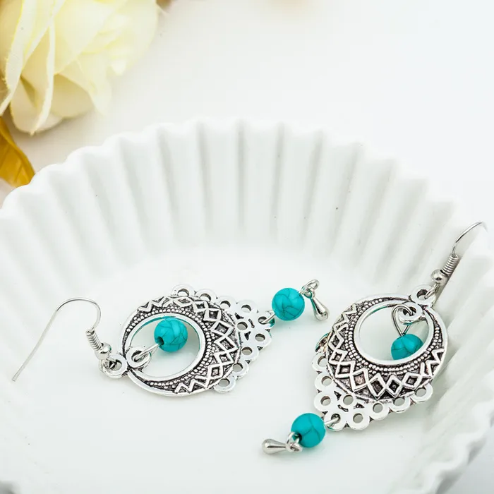 sparklingselections Earrings Stylish Drop Earrings With Ethnic Bohemia For Women sparklingselections Earrings Stylish Drop Earrings With Ethnic Bohemia For Women