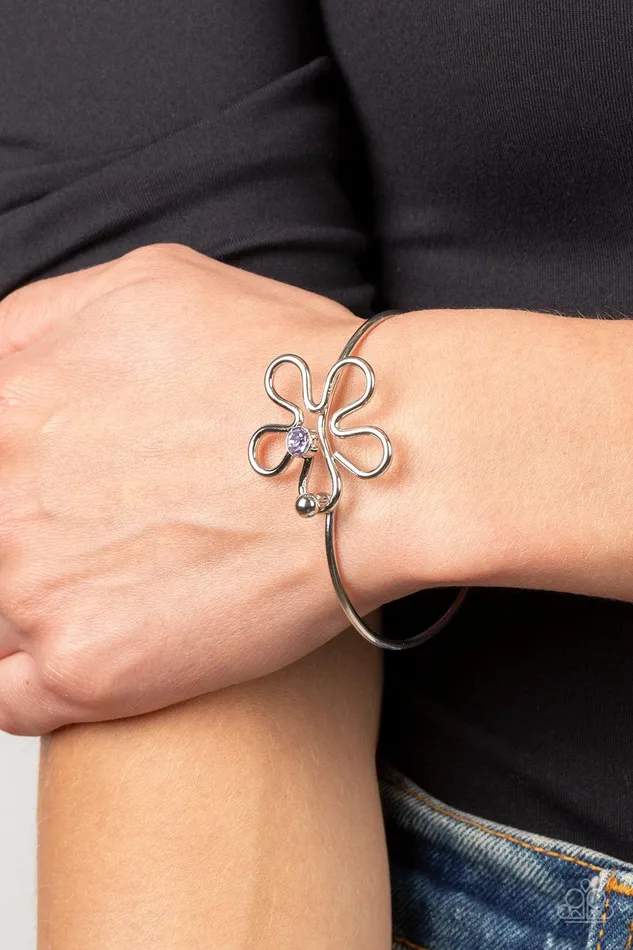 Bracelets Paparazzi Accessories Floral Innovation Purple Bracelet Jewelry by Bretta Bracelets Paparazzi Accessories Floral Innovation Purple Bracelet Jewelry by Bretta