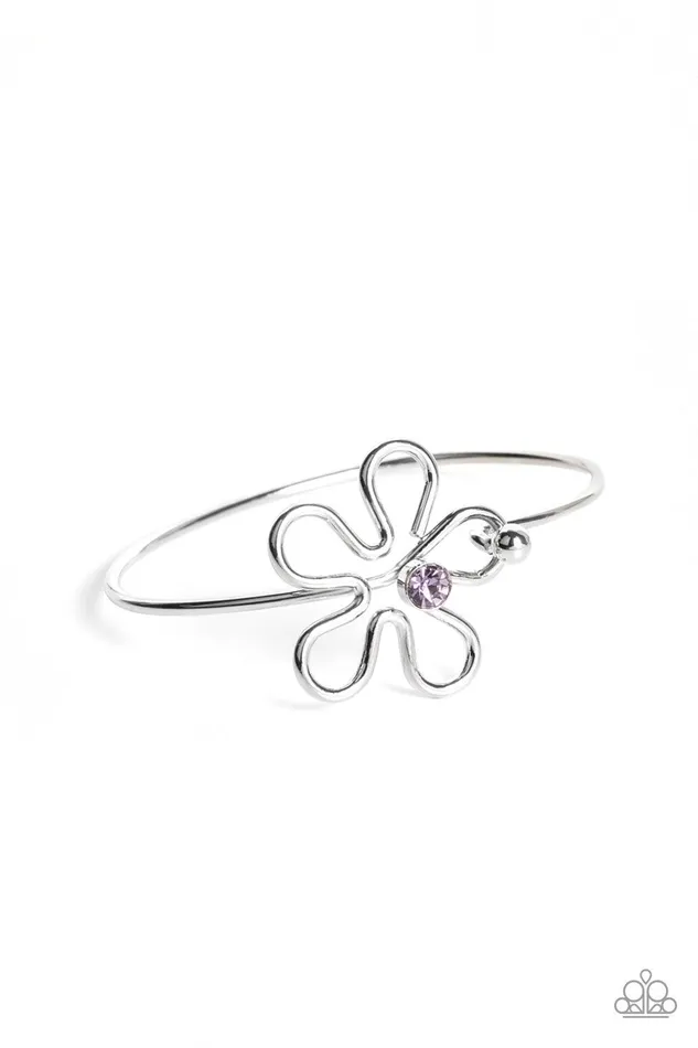 Bracelets Paparazzi Accessories Floral Innovation Purple Bracelet Jewelry by Bretta