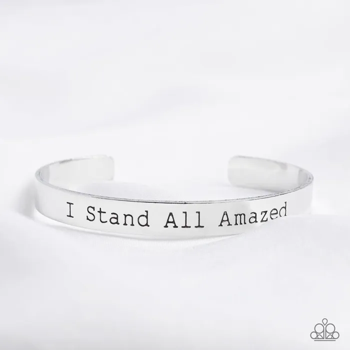 Bracelets Paparazzi Accessories I Stand All Amazed Silver Bracelet Jewelry by Bretta