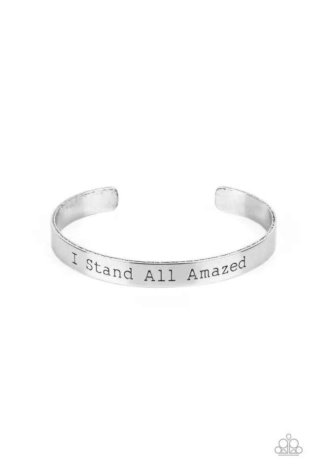Bracelets Paparazzi Accessories I Stand All Amazed Silver Bracelet Jewelry by Bretta