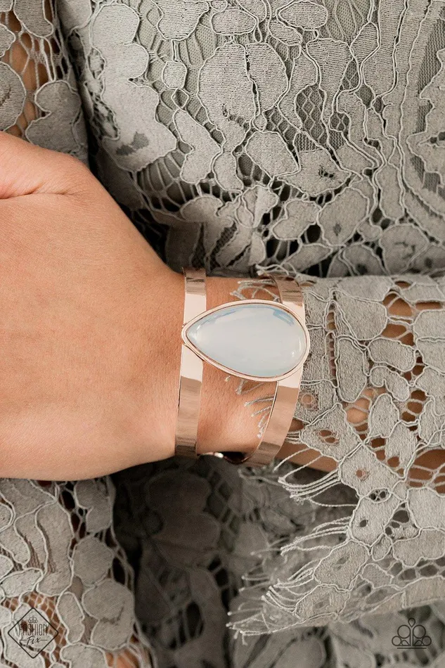 Optimal Opalescence Rose Gold Bracelet Jewelry by Bretta Paparazzi Accessories Bracelets Optimal Opalescence Rose Gold Bracelet Jewelry by Bretta Paparazzi Accessories Bracelets