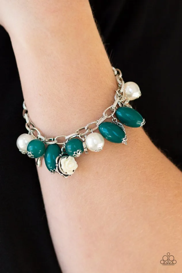 Paparazzi Accessories Bracelets Love Doves Green Bracelet Jewelry by Bretta