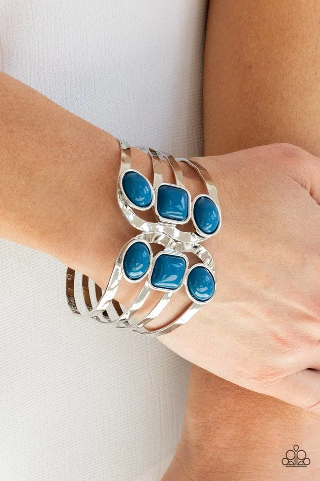 Paparazzi Accessories Bracelets Mystified Blue Bracelet Jewelry by Bretta