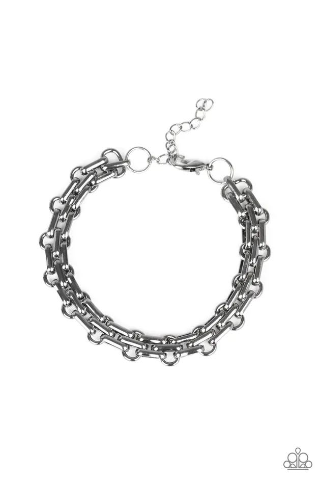 Paparazzi Accessories Bracelets Urban Utility Black Bracelet Jewelry by Bretta