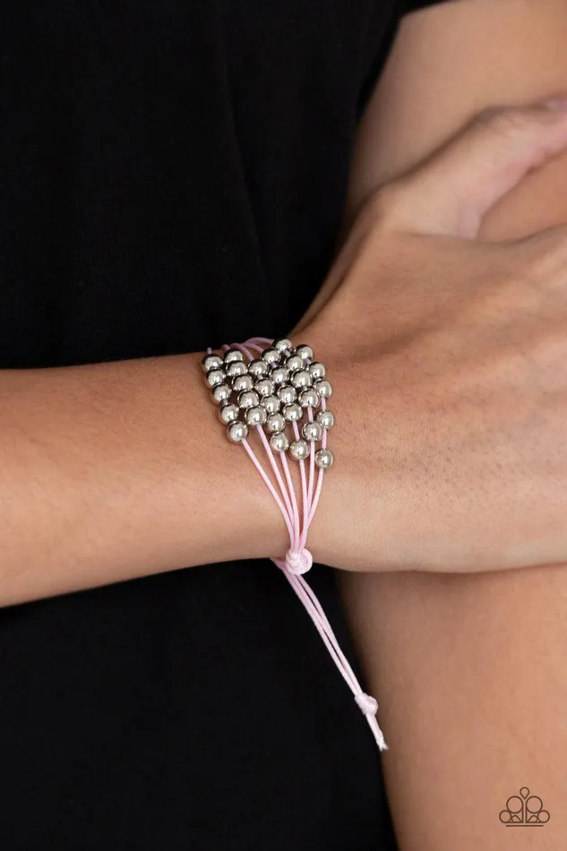 Paparazzi Accessories Bracelets Without Skipping A BEAD Pink Urban Bracelet Jewelry by Bretta Paparazzi Accessories Bracelets Without Skipping A BEAD Pink Urban Bracelet Jewelry by Bretta