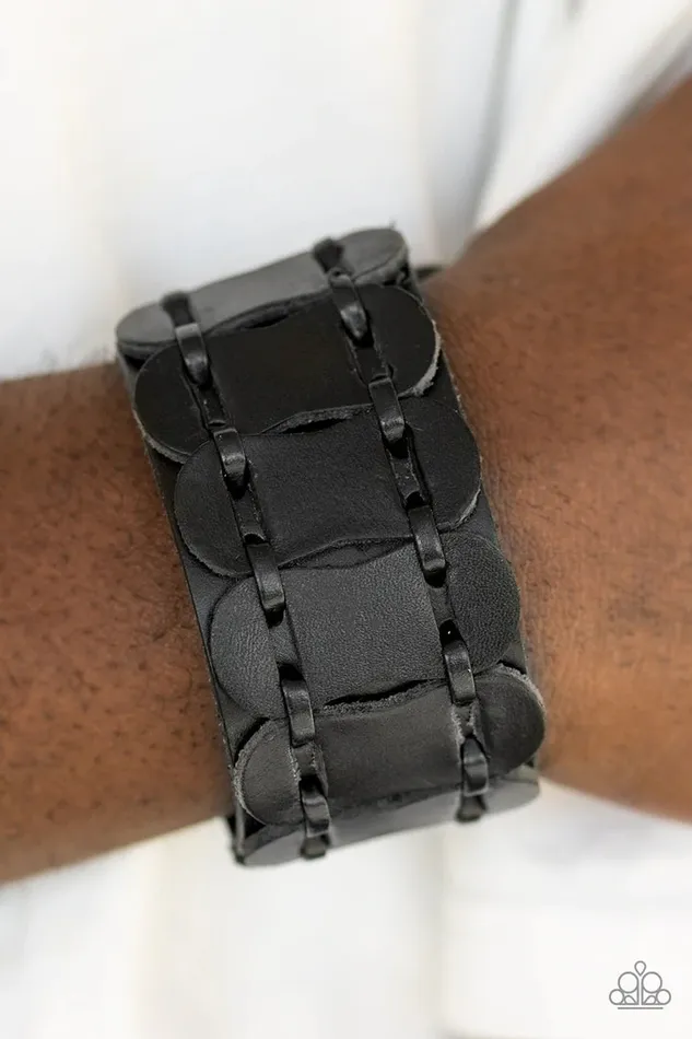 Paparazzi Accessories Traffic Control Black Bracelet Jewelry by Bretta Bracelets Paparazzi Accessories Traffic Control Black Bracelet Jewelry by Bretta Bracelets