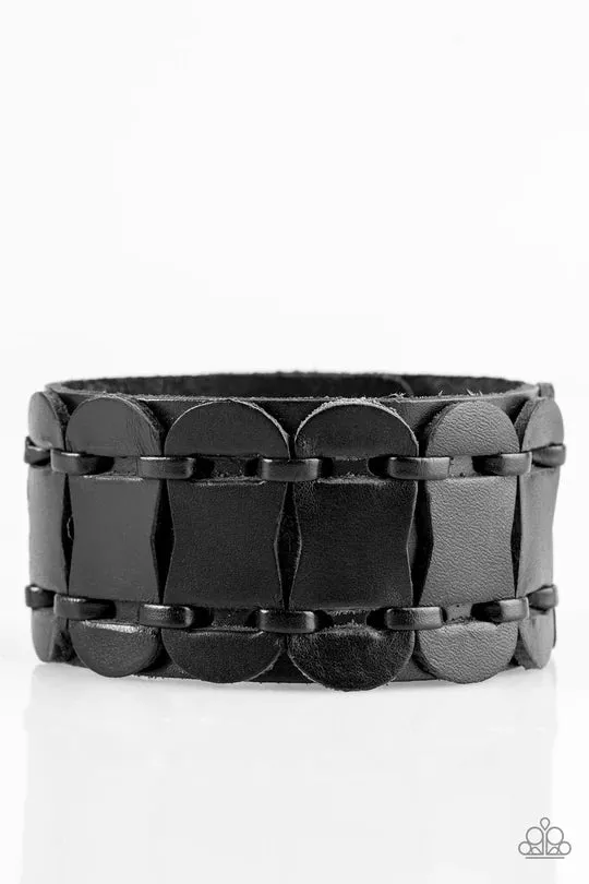 Paparazzi Accessories Traffic Control Black Bracelet Jewelry by Bretta Bracelets Paparazzi Accessories Traffic Control Black Bracelet Jewelry by Bretta Bracelets