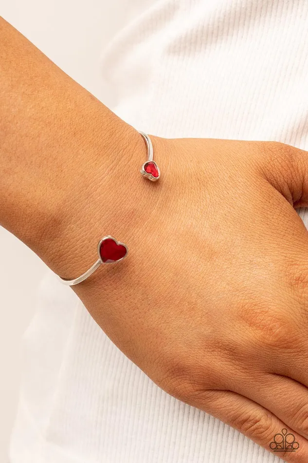 Paparazzi Accessories Unrequited Love Red Bracelet Jewelry by Bretta Bracelets