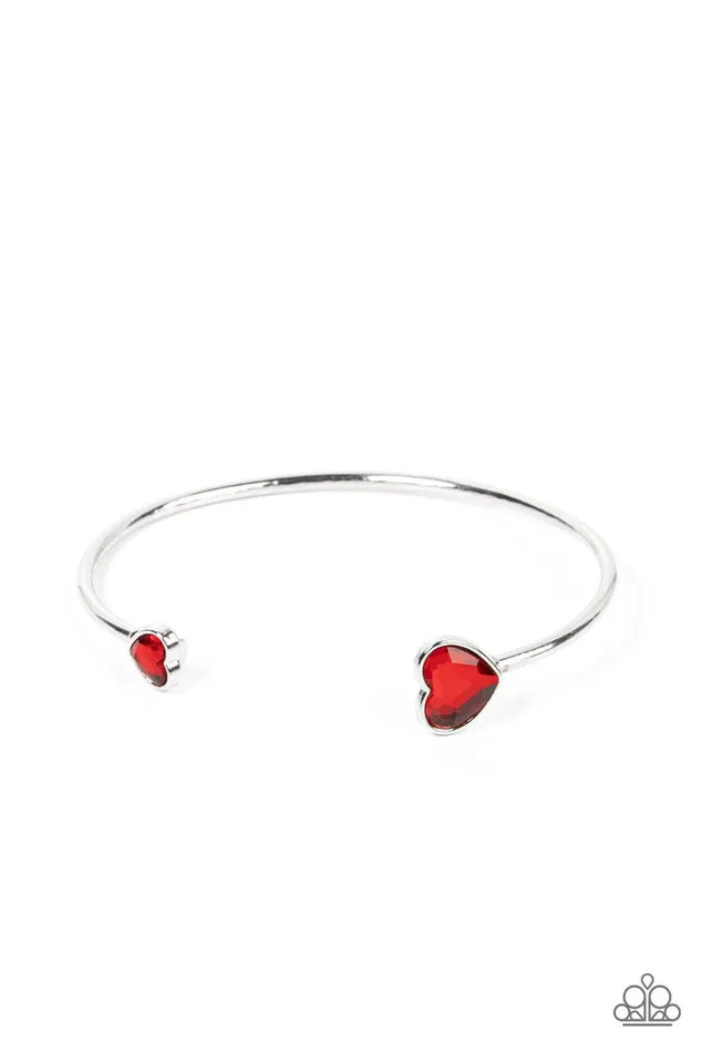 Paparazzi Accessories Unrequited Love Red Bracelet Jewelry by Bretta Bracelets