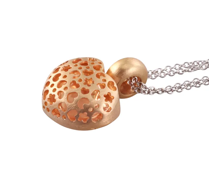 Pasquale Bruni Necklaces Pasquale Bruni 18k Gold Amore Heart Pendant Necklace
